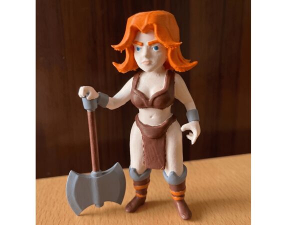 VALQUIRIA GUERREIRA impressão 3D