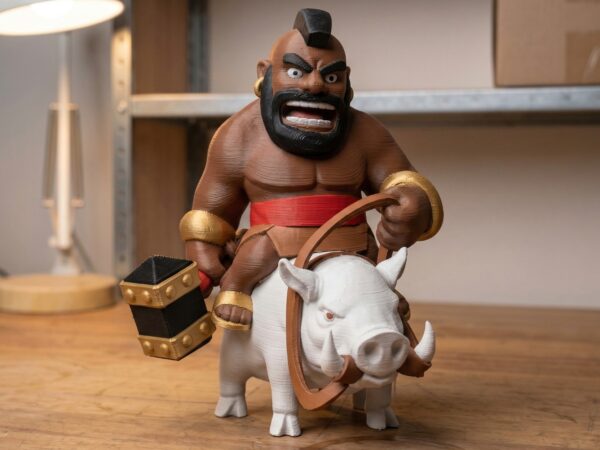 CORREDOR DE PORCOS impressão 3D