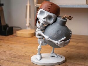 QUEBRADOR DE MUROS ESQUELETO impressão 3D