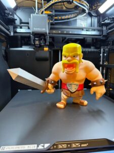 GUERREIRO BÁRBARO impressão 3D