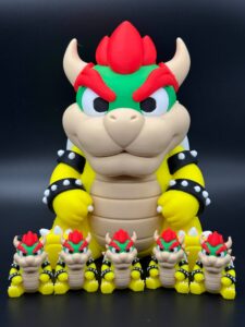 modelo 3D do Bowser para impressão
