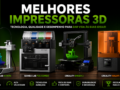 Imagem de capa do guia de impressoras 3D do Clube 3D Brasil