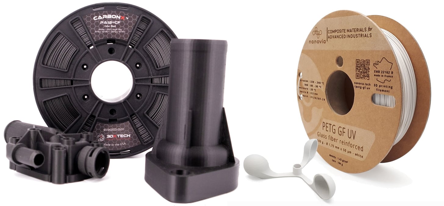 Tipos de Filamentos com Fibra: Carbono, Vidro e Kevlar