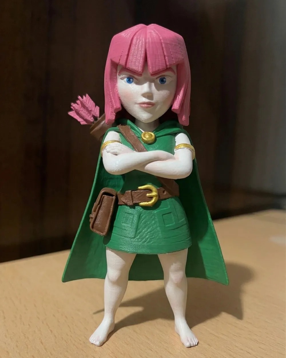 Arqueira do Clash Royale em Impressão 3D — foto 2