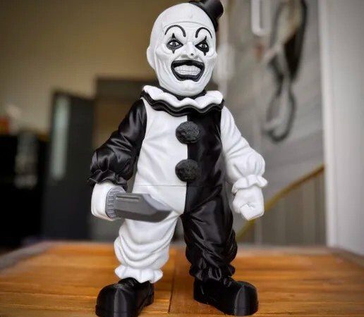 Art, o Palhaco (Art the Clown) 3MF: Fan Art para Imprimir em 3D