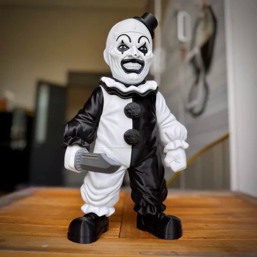 Art, o Palhaco (Art the Clown) 3MF: Fan Art para Imprimir em 3D STL para impressão 3D — arquivo 3D grátis