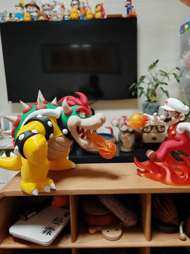 Ataque do Bowser STL Gratis no MakerWorld: para Imprimir STL — vista adicional para impressão 3D