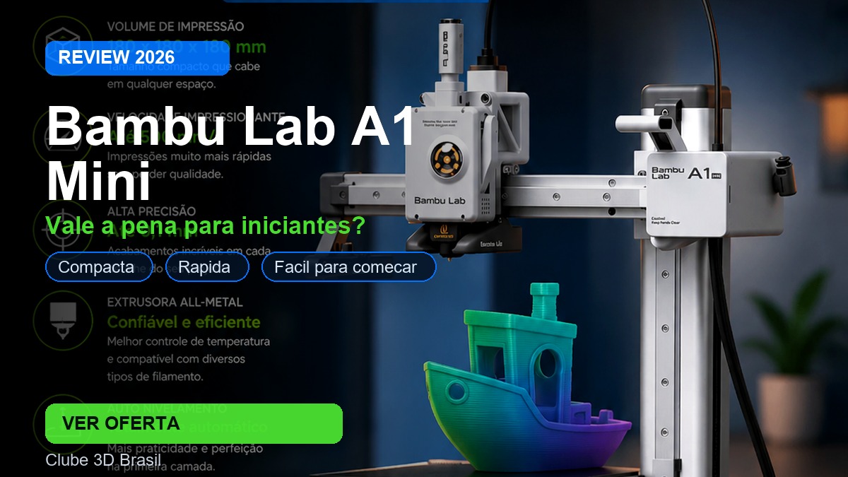 Bambu Lab A1 Mini Vale a Pena? Análise Completa para Makers