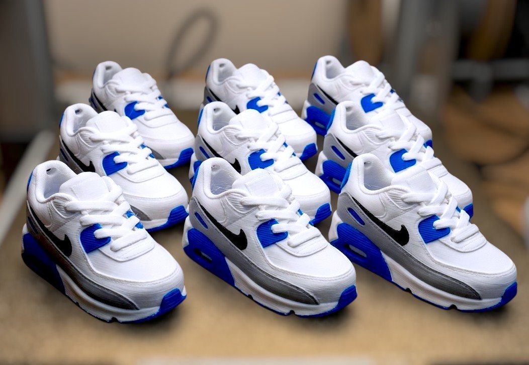 Chaveiro Nike Air Max 90 STL Gratis no MakerWorld: Chaveiro 3D para Imprimir STL — vista adicional para impressão 3D