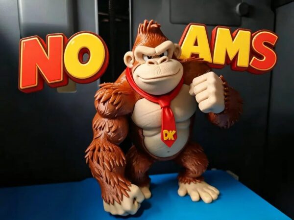 Donkey Kong DK Porta-Canetas STL Gratis no MakerWorld: para Imprimir STL para impressão 3D — arquivo 3D grátis