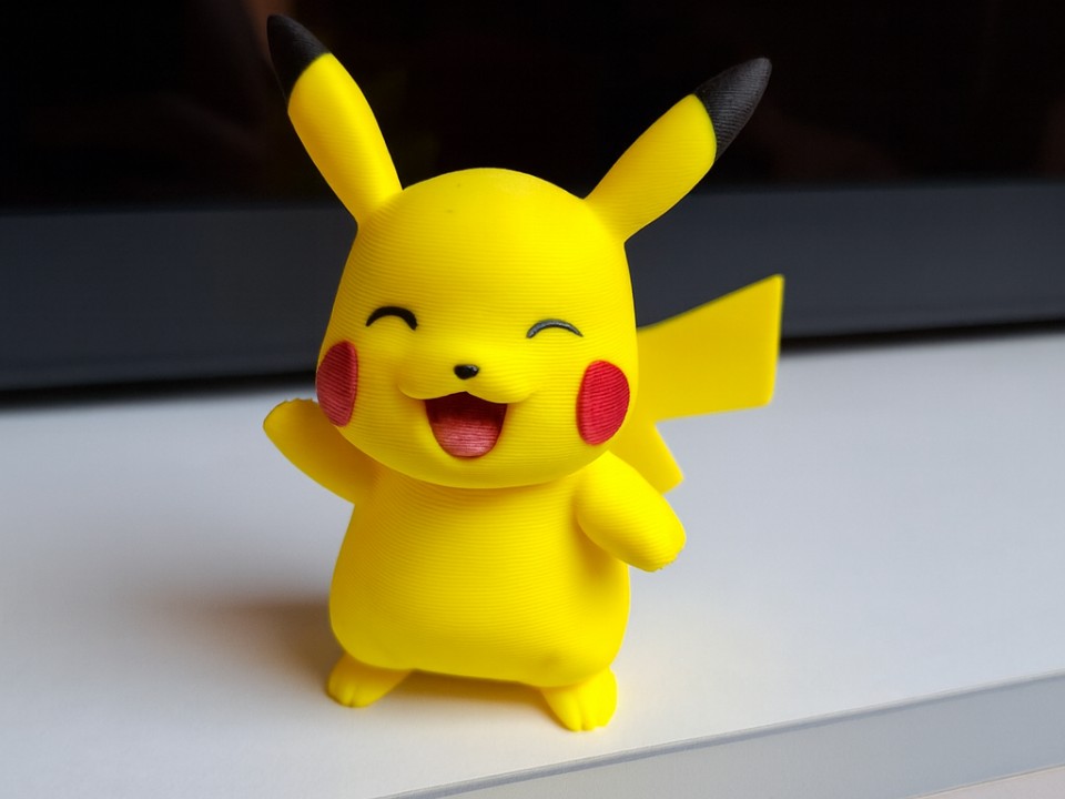 Pokemon Pikachu STL Gratis: para Imprimir STL para impressão 3D — arquivo 3D grátis