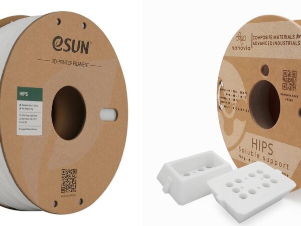 Tipos de Filamentos: Conheça o HIPS para Impressora 3D para impressão 3D