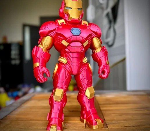Iron Man 3MF Gratis: Fan Art para Imprimir em 3D STL para impressão 3D — arquivo 3D grátis