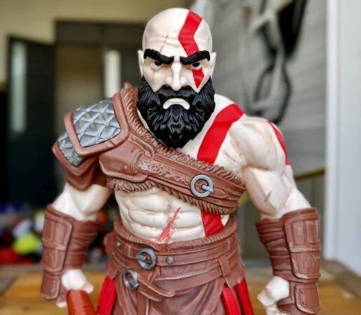Kratos 3MF: Fan Art para Imprimir em 3D