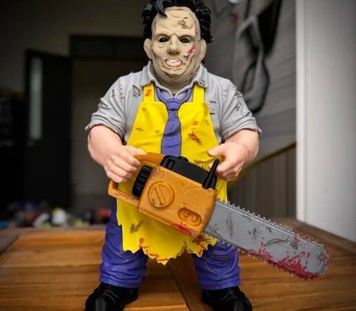 Leatherface 3MF Gratis: Fan Art para Imprimir em 3D STL para impressão 3D — arquivo 3D grátis