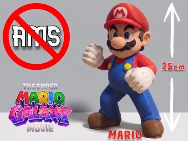 Mario do Filme Super Mario STL Gratis no MakerWorld: para Imprimir STL para impressão 3D — arquivo 3D grátis