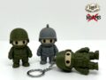 Mini Soldado Chaveiro STL Gratis no MakerWorld: Chaveiro 3D para Imprimir STL para impressão 3D — arquivo 3D grátis
