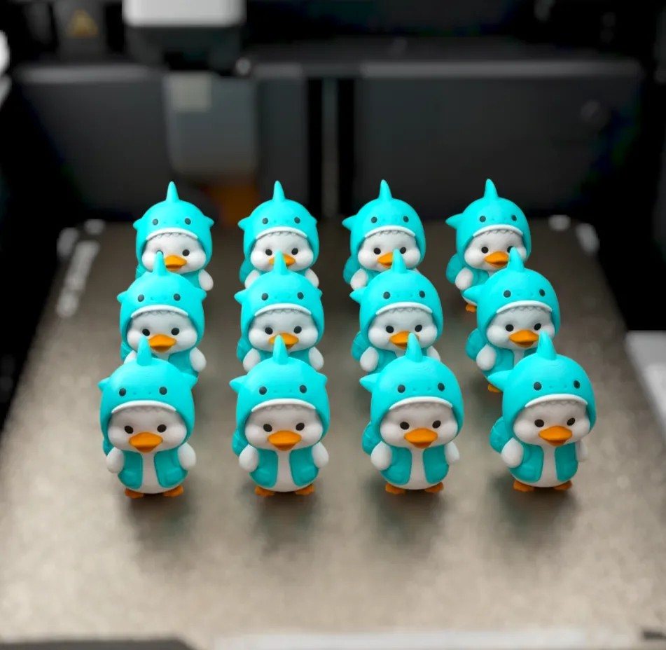 Patinho Tubarao STL Gratis no MakerWorld: Chaveiro 3D para Imprimir STL para impressão 3D — arquivo 3D grátis