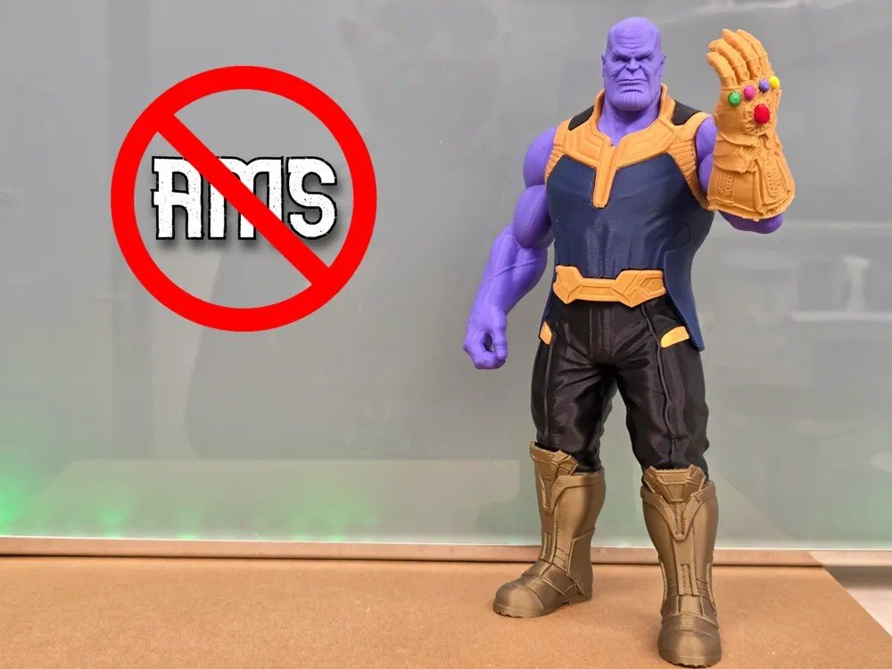 Thanos Sem AMS STL Gratis no MakerWorld: para Imprimir STL para impressão 3D — arquivo 3D grátis