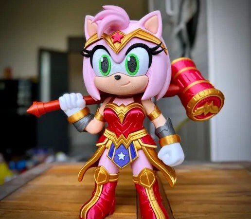 Wonder Amy 3MF Gratis: Fan Art para Imprimir em 3D STL para impressão 3D — arquivo 3D grátis