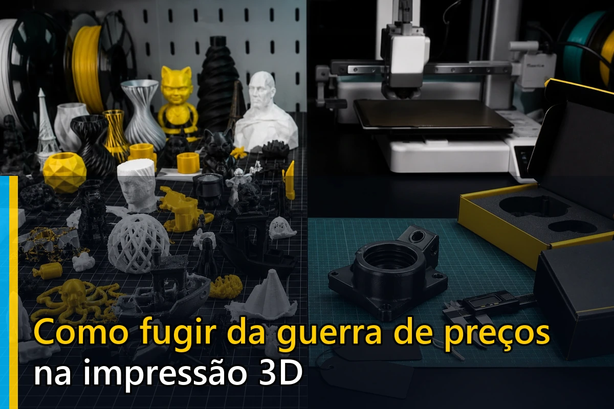 Como fugir da guerra de preços na impressão 3D