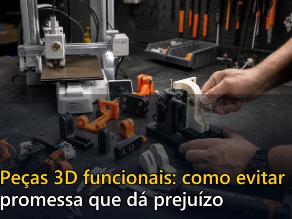 Capa do post Peças 3D funcionais: como evitar promessa que dá prejuízo