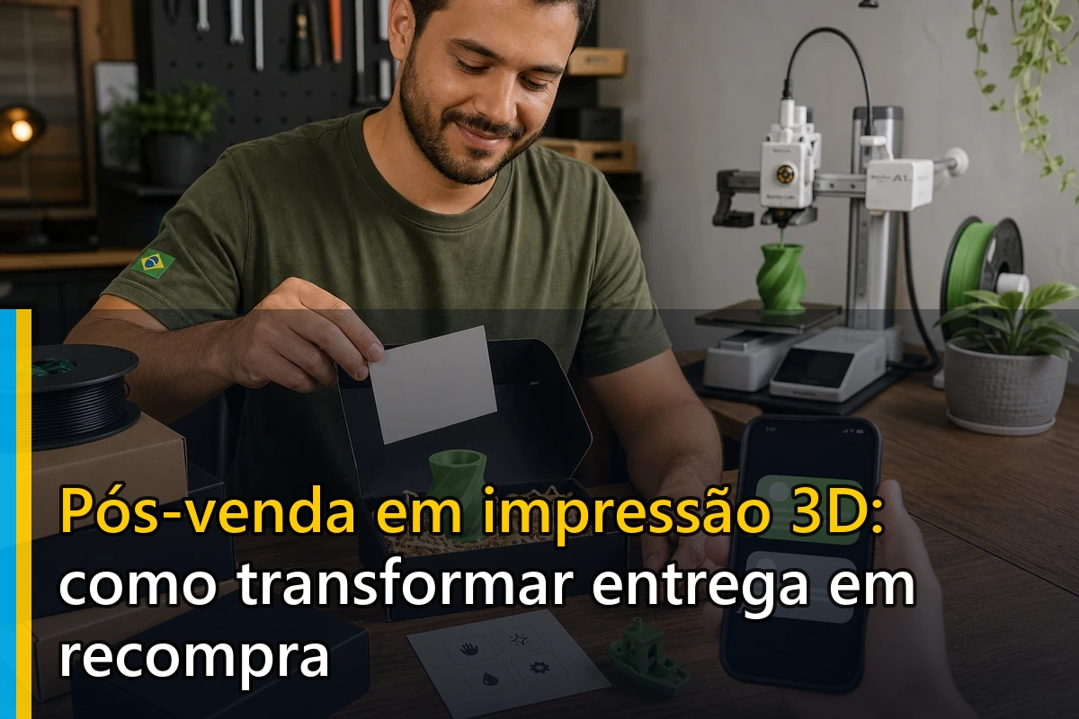 Pós-venda em impressão 3D: como gerar recompra