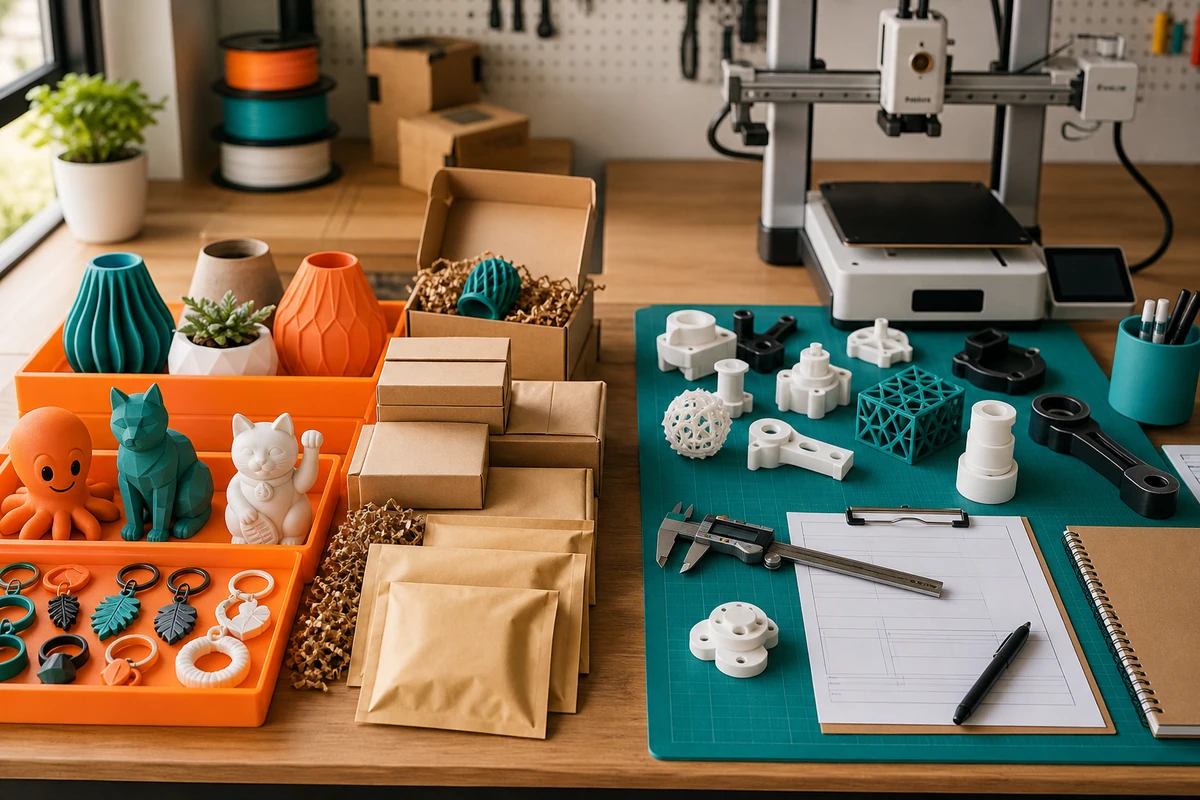 Imagem do post Como separar produtos prontos e sob encomenda na impressão 3D