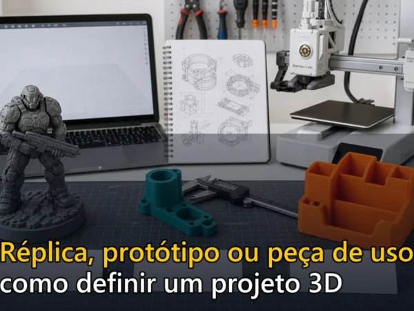 Capa do post Réplica, protótipo ou peça de uso: como definir um projeto 3D