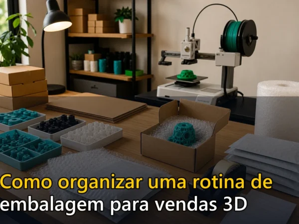 Capa do post Como organizar uma rotina de embalagem para vendas 3D