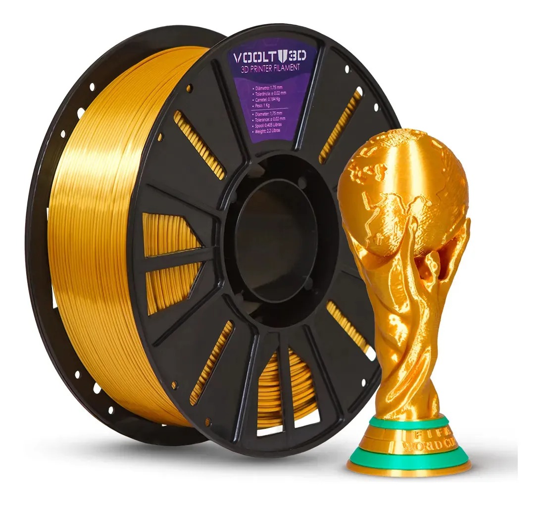 Filamento Dourado Ultra V-Silk