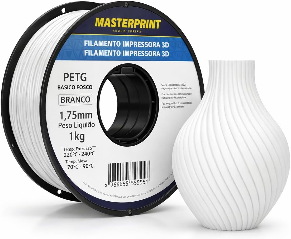 Filamento Masterprint PETG Branco