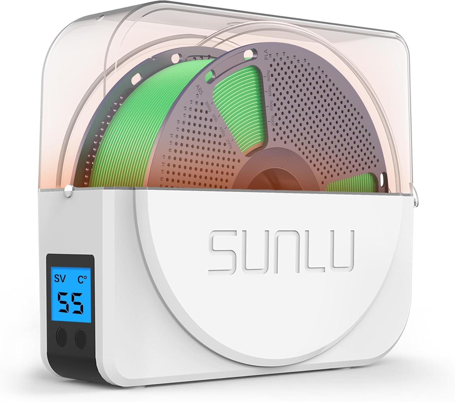 🛍 SUNLU Secador de filamento oficial S1 Plus, ventilador de circulação embutido, caixa de secagem de filamento de impres