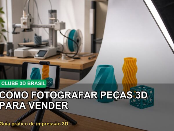 Capa do guia Como fotografar peças 3D para vender