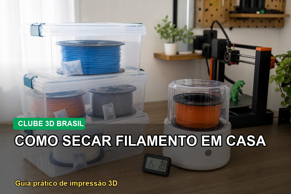 Como secar filamento em casa