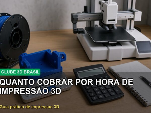 Capa do guia Quanto cobrar por hora de impressão 3D