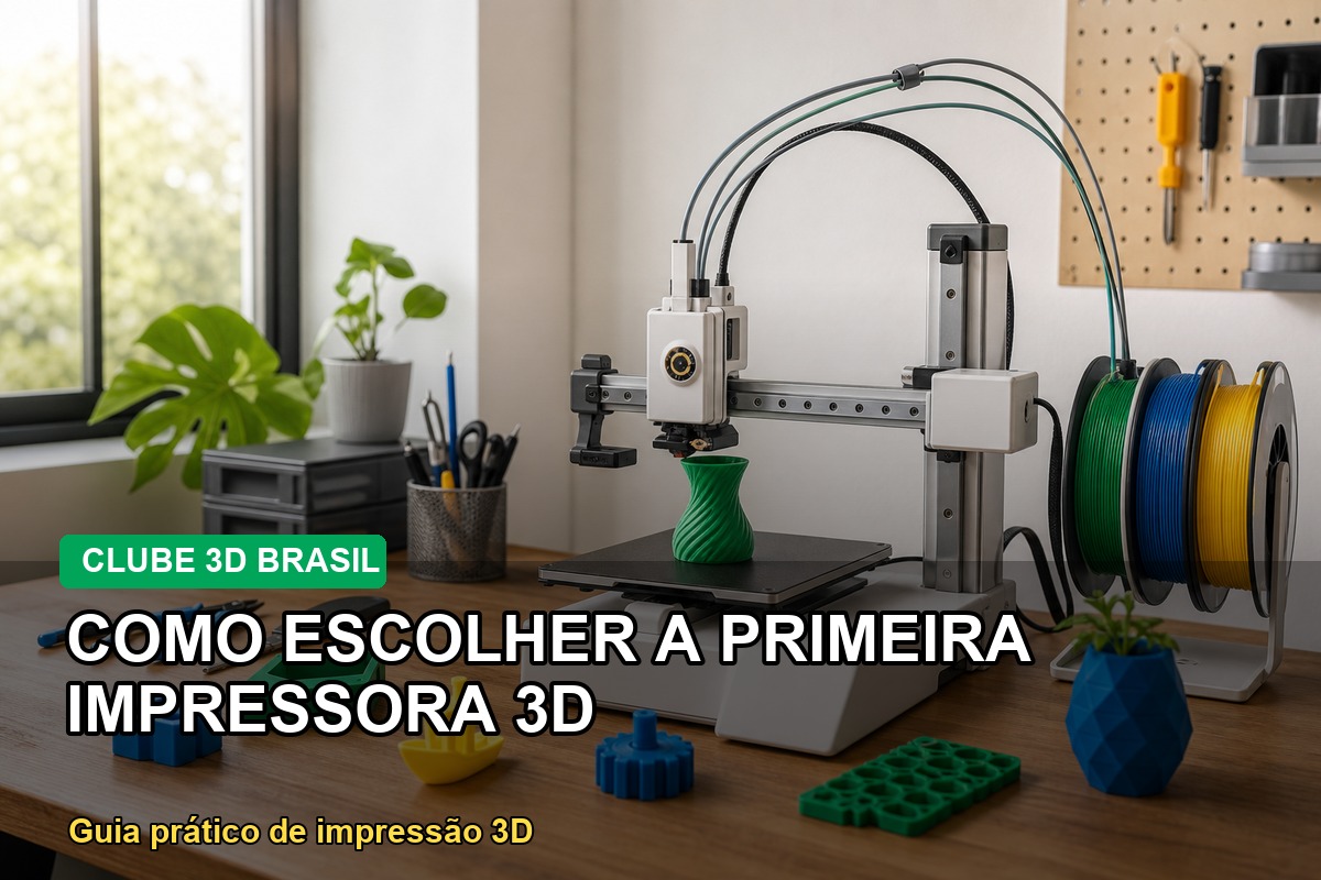 Como escolher a primeira impressora 3D