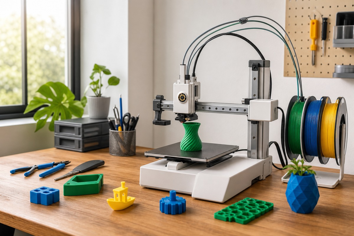 Imagem ilustrativa do guia Como escolher a primeira impressora 3D