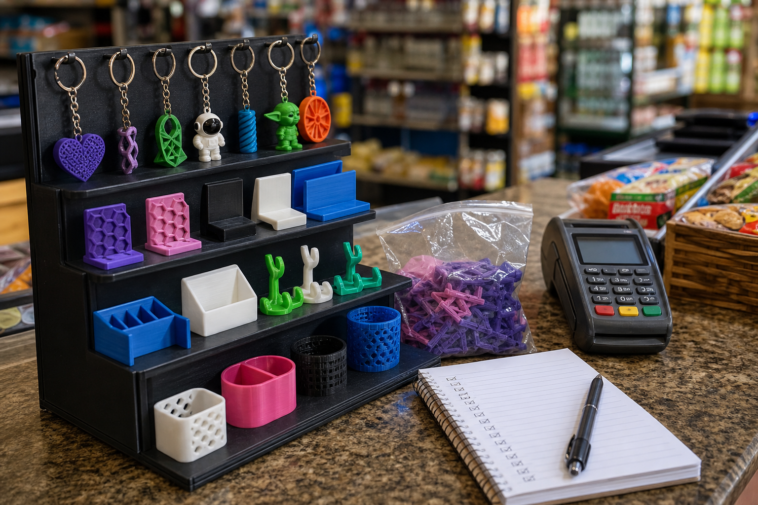 Como vender impressão 3D em lojas físicas começando pequeno STL para impressão 3D — arquivo 3D grátis