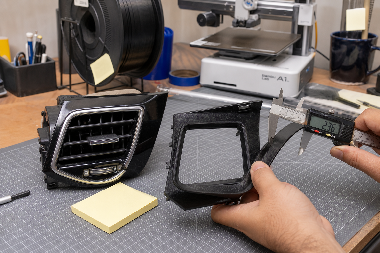 Impressão 3D automotiva: como começar sem escolher a peça errada STL para impressão 3D — arquivo 3D grátis